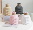 LuxeStem - Chic vase med unikt mønster og rebdetaljer