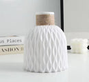 LuxeStem - Chic vase med unikt mønster og rebdetaljer