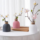 LuxeStem - Chic vase med unikt mønster og rebdetaljer