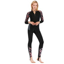 Elegant badedragt fra Julie med lynlåslukning og slim fit
