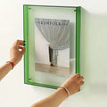 Transparent akrylramme til fotos og kunst