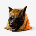 WolfShade - Realistisk Ulvemaske til Halloween