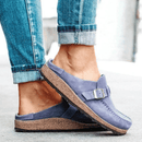 Yelissa - Slip-On Sko med Spænde Detalje for Daglig Casual Komfort