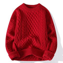 Emma – Oversized Sweater Med Rund Hals & Ribkanter