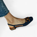 Lioma - Sandaler med slingback og dekorativt spænde