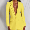 Clara - Todelt sæt med slim fit blazer