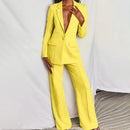 Clara - Todelt sæt med slim fit blazer
