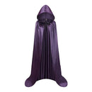 Black Hooded Cape for Halloween Cosplay