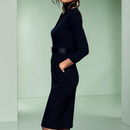 Dame V-Halset Bodycon Kjole