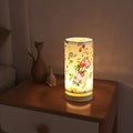 GlowVell - Moderne bordlampe med afrundet form og diffust