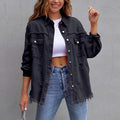 Emma - Dame slim fit denimjakke med skræddersyet snit