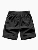 Hudson - Todelt sæt med skjorte med palmeprint og shorts