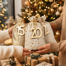 PouchNest - Adventskalender med 24 nummererede stofposer
