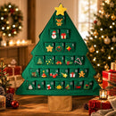 Treetreat - Adventskalender i juletræsform med 24 rum