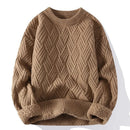 Emma – Oversized Sweater Med Rund Hals & Ribkanter