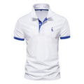 Ethan - Herre poloshirt slim fit med knapper