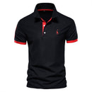 Ethan - Herre poloshirt slim fit med knapper