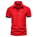 Ethan - Herre poloshirt slim fit med knapper
