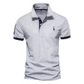 Ethan - Herre poloshirt slim fit med knapper