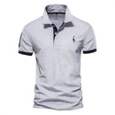 Ethan - Herre poloshirt slim fit med knapper