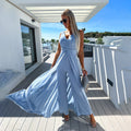 Amelia - Ærmeløs Jumpsuit med V-hals