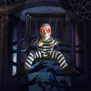 Halloween Skeleton Prisoner Decoration with Sound