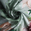 Pamela – Ærmeløs halterneck top med blomsterprint & slim-fit
