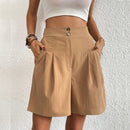 Cleo - Stilfulde shorts med justerbar talje - 1+1 Gratis
