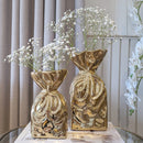 FloraGild - Moderne dekorationsvase med blank finish