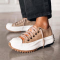 Lana - Løft din komfort med stilfulde snøresneakers