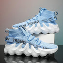 Milan minimalistiske low-cut sneakers med åndbar overdel og