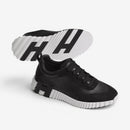 Dame Sneakers med Snørelukning og Skridsikker Sål