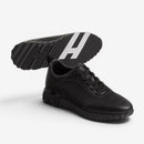 Dame Sneakers med Snørelukning og Skridsikker Sål