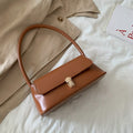 Cressida - Vintage skuldertaske med gyldne detaljer