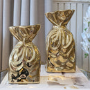 FloraGild - Moderne dekorationsvase med blank finish
