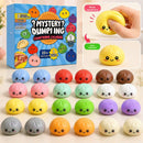 Squishvent - Julekalender med 24 Slow-Rising Squishy Legetøj