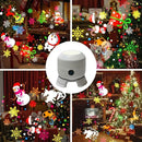 Yuleturn - Juleprojektionslys med 360° roterende design