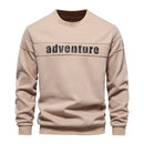 Stetson - Langærmet sweatshirt med rund hals og behagelig