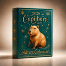 Yulebara - Adventskalender med Capybara motiver
