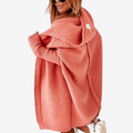 Dame Hoodie Strikket Cardigan
