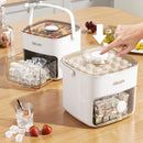 Isterningbakke med dispenser + takeaway-skuffe