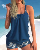 Amara - Dame tankini Amara slim fit 2-delt badetøj