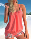 Amara - Dame tankini Amara slim fit 2-delt badetøj