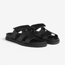 Dame Runde Tåsandaler med Slip-On Design