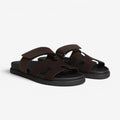Dame Runde Tåsandaler med Slip-On Design