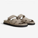 Dame Runde Tåsandaler med Slip-On Design