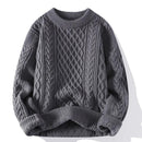 Emma – Oversized Sweater Med Rund Hals & Ribkanter