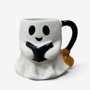Søde Halloween-Spøgelsesmug med Bogdesign