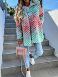 Lana - Dame cardigan med hæklede detaljer og lommer