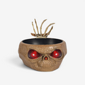 Halloween Slikskål med Bevægelsessensor Skelet Hånd